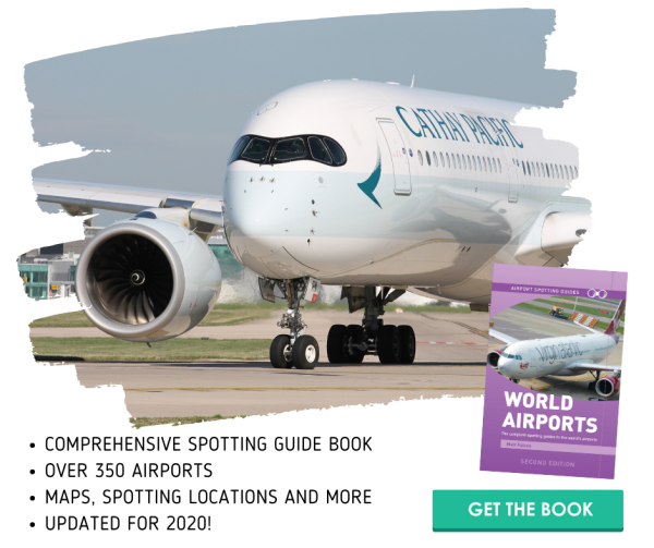 spotting locations & maps over 350 airports